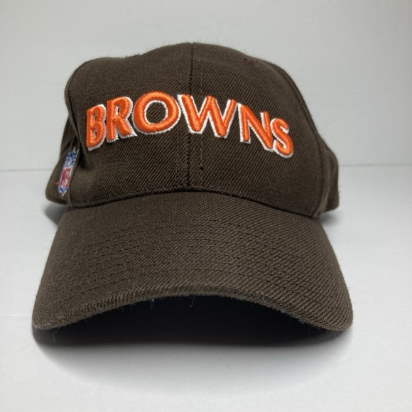 Cleveland Browns Cap Hat Adult Adjustable Brown NFL Football On Field Cap - Picture 4 of 13